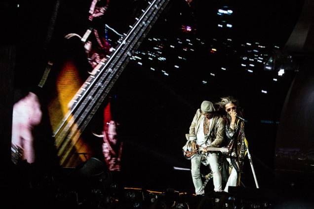 Apresentação da banda americana Aerosmith no Rock in Rio, Rio de Janeiro, em 22/07/2017. Apresentação da banda americana Aerosmith no Rock in Rio, Rio de Janeiro, em 22/07/2017.