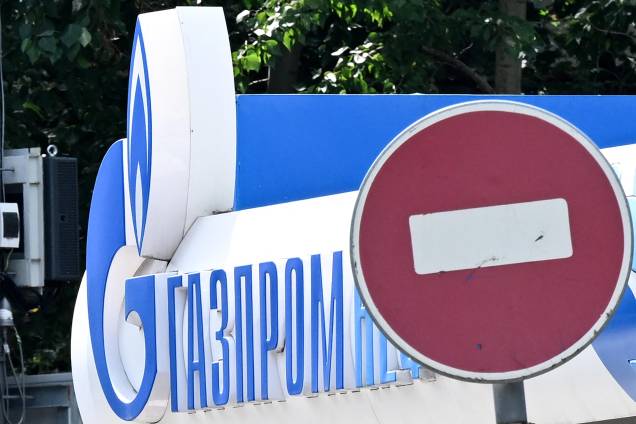 Sede da Gazprom em Moscou, em 11/07/2022. Sede da Gazprom em Moscou, em 11/07/2022.