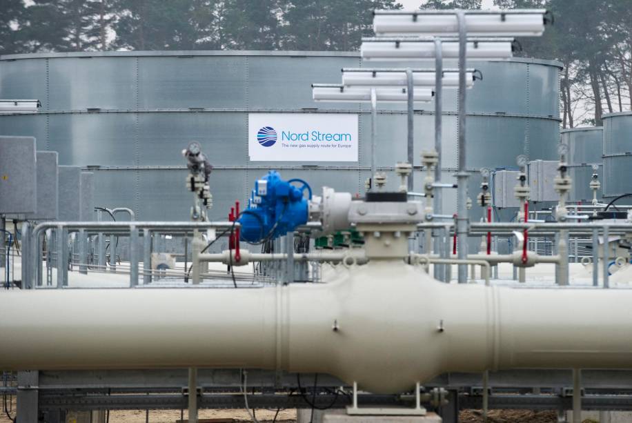 Gasodutos da empresa russa Nord Stream através do Mar Báltico, em Lubmin, nordeste da Alemanha. 20/07/2022 Gasodutos da empresa russa Nord Stream através do Mar Báltico, em Lubmin, nordeste da Alemanha. 20/07/2022
