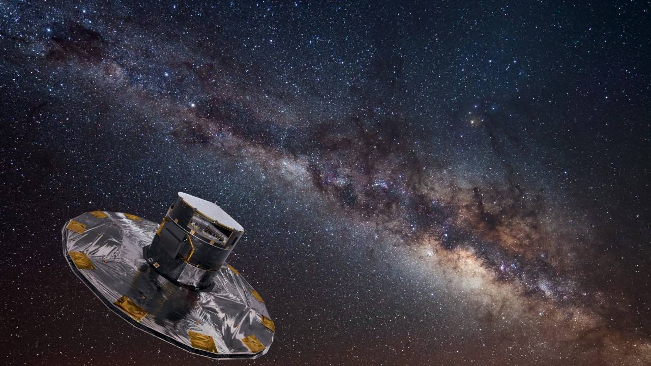 NO FIRMAMENTO - A sonda e a Via Láctea: o aparelho escaneia o espaço em busca de respostas -
