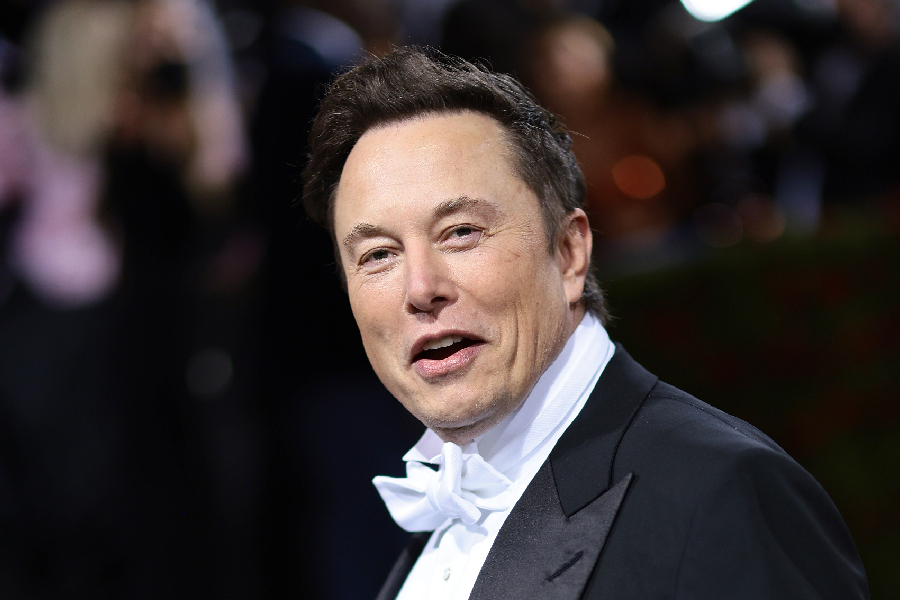 Elon Musk attends The 2022 Met Gala Celebrating "In America: An Anthology of Fashion" at The Metropolitan Museum of Art on May 02, 2022 in New York City.