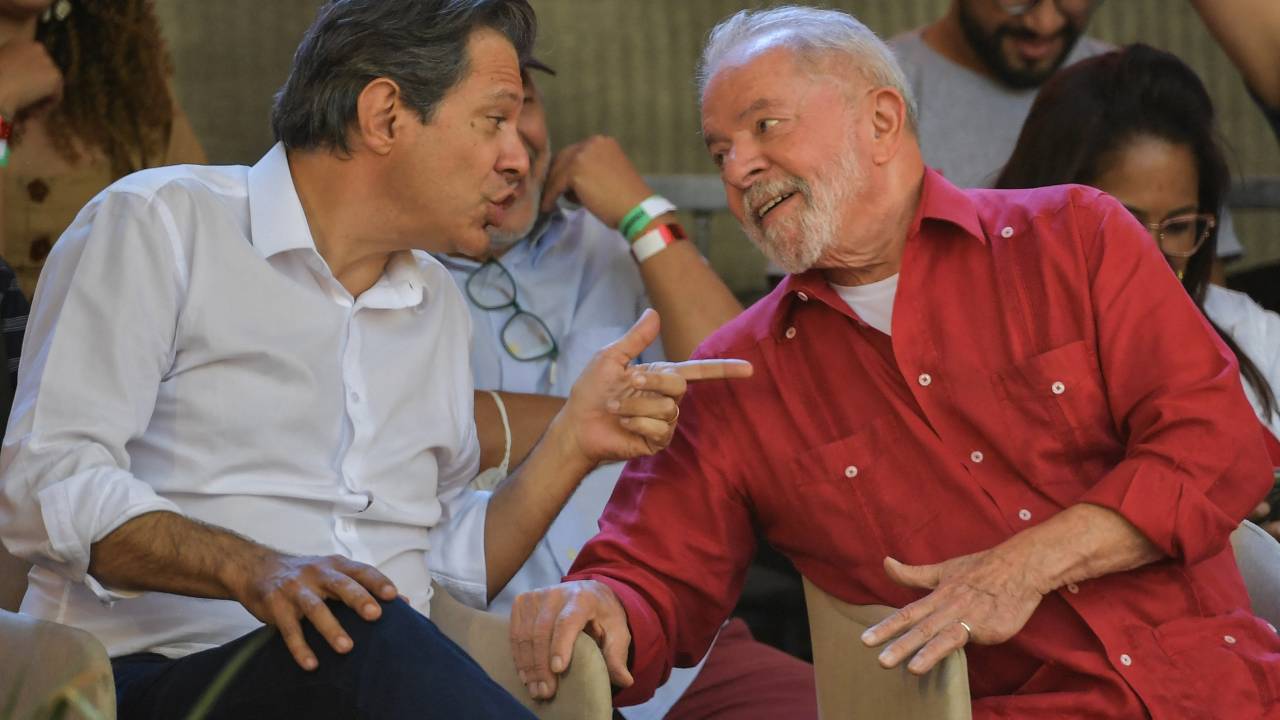 Fernando Haddad e Lula