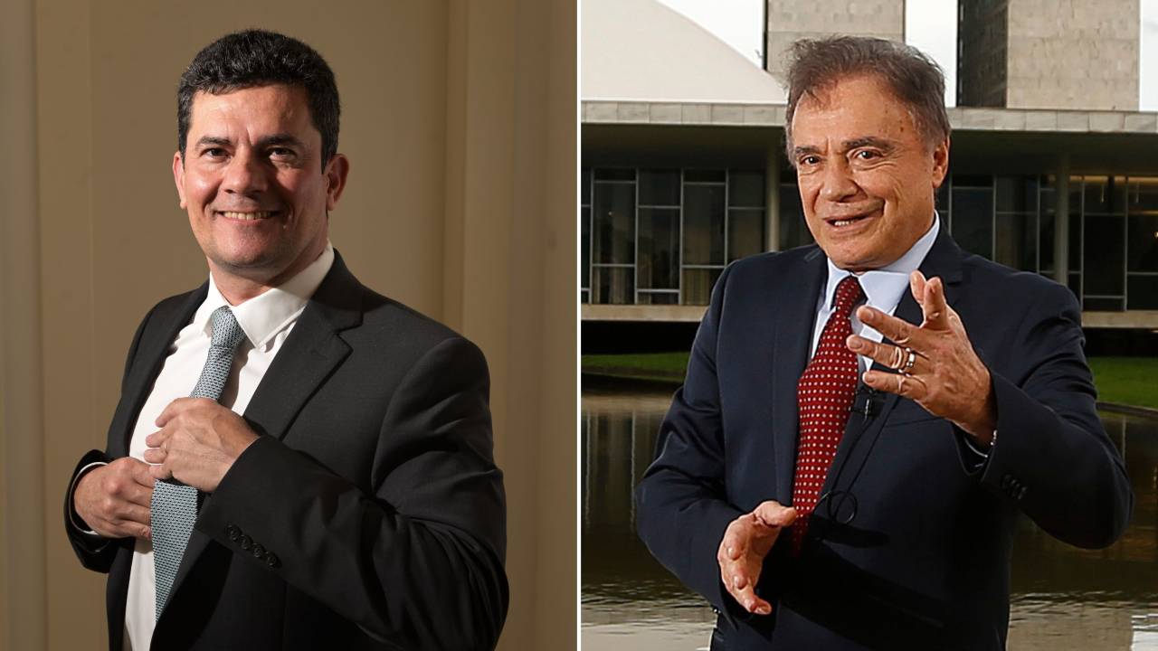 Sergio Moro e Álvaro Dias -