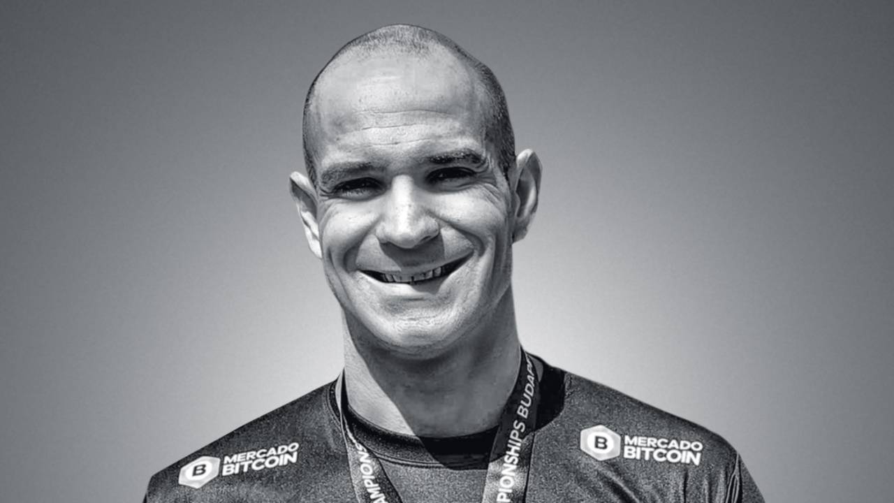 O nadador Nicholas Santos -