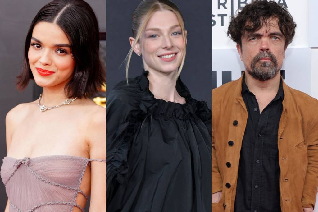 atores A cantiga dos passaros e das serpentes (1) Rachel Zagler, Hunter Schafer e Peter Dinklage, os astros de 'A Cantiga dos Pássaros e das Serpentes'