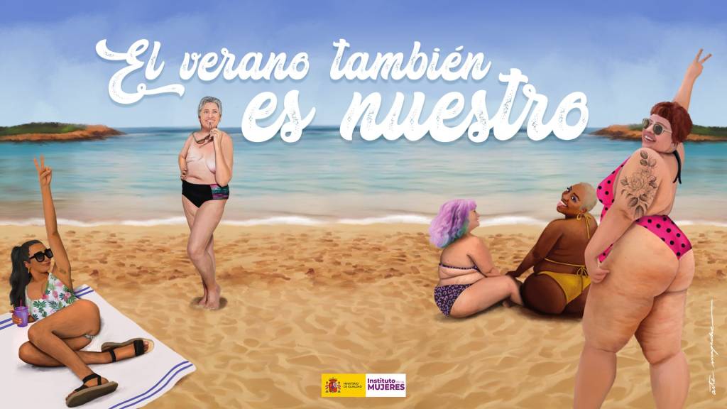 ‘Todos os corpos são corpos de praia’: a nova campanha de verão da Espanha