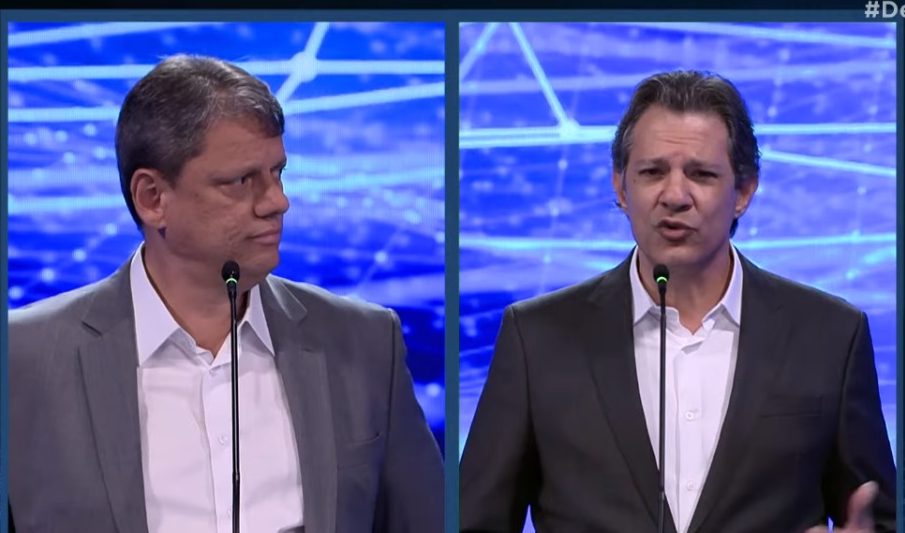 A grande ausência na equipe de Haddad durante o debate