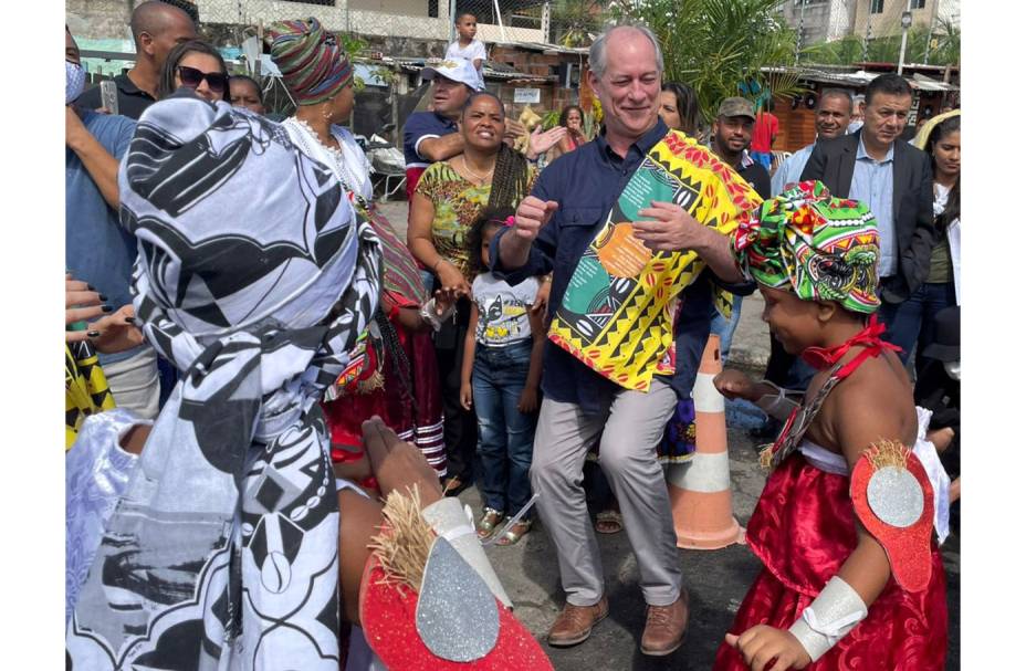 Ciro Gomes, candidato `a presidência da República pelo PDT, durante visita `a Bahia, 31/07/2022.