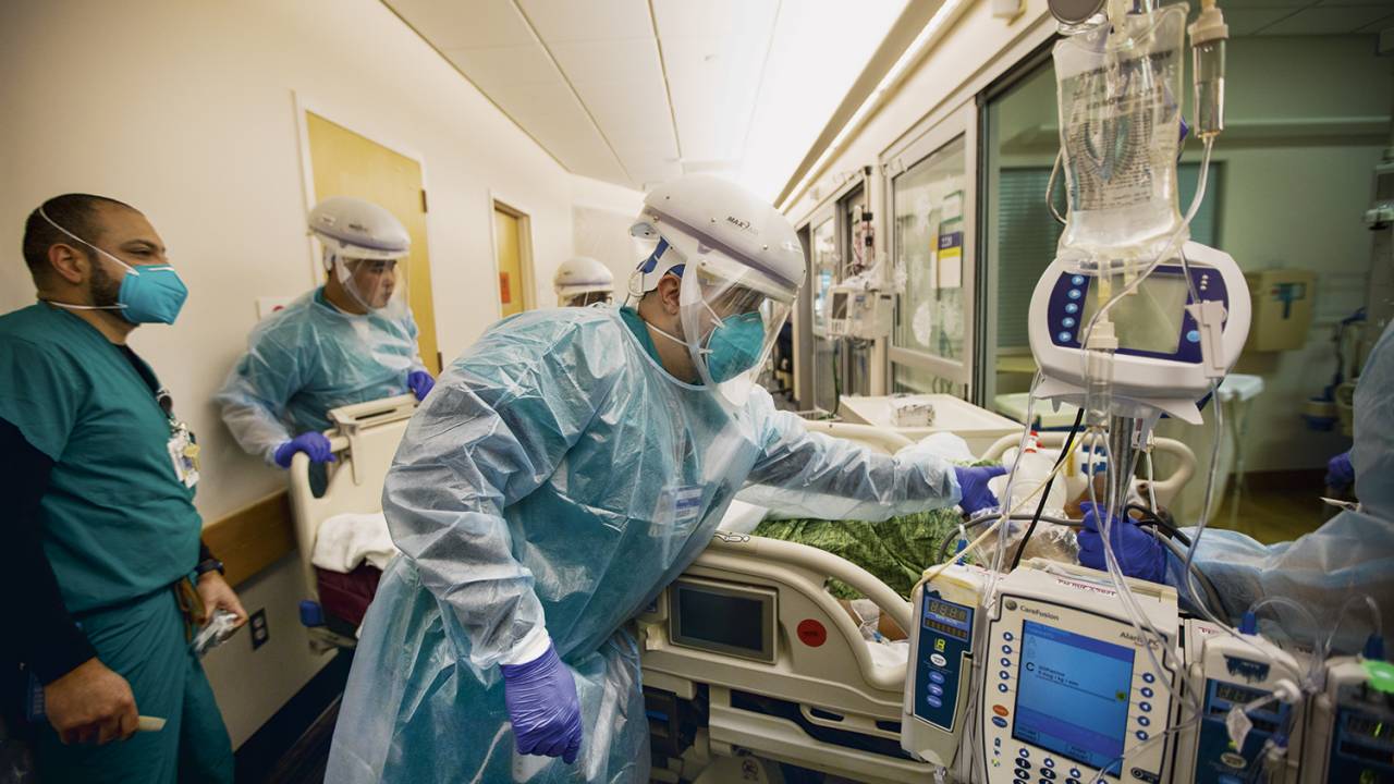 DÉFICIT - Hospital nos Estados Unidos: a previsão é de que 300 000 profissionais se aposentem nos próximos anos -