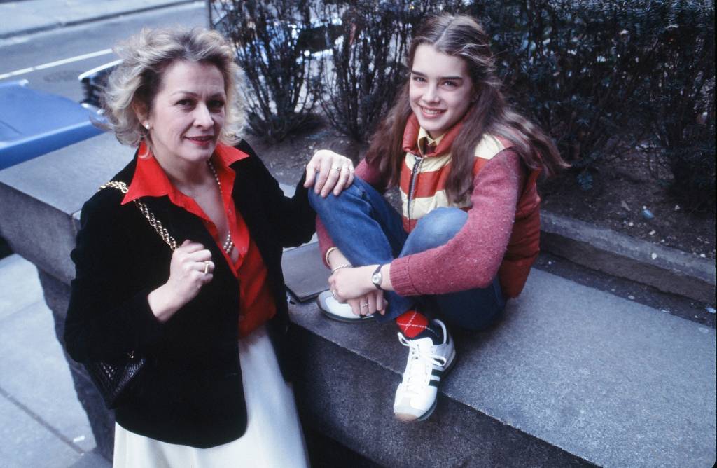 Brooke Shields e a mãe Teri Brooke Shields e a mãe Teri