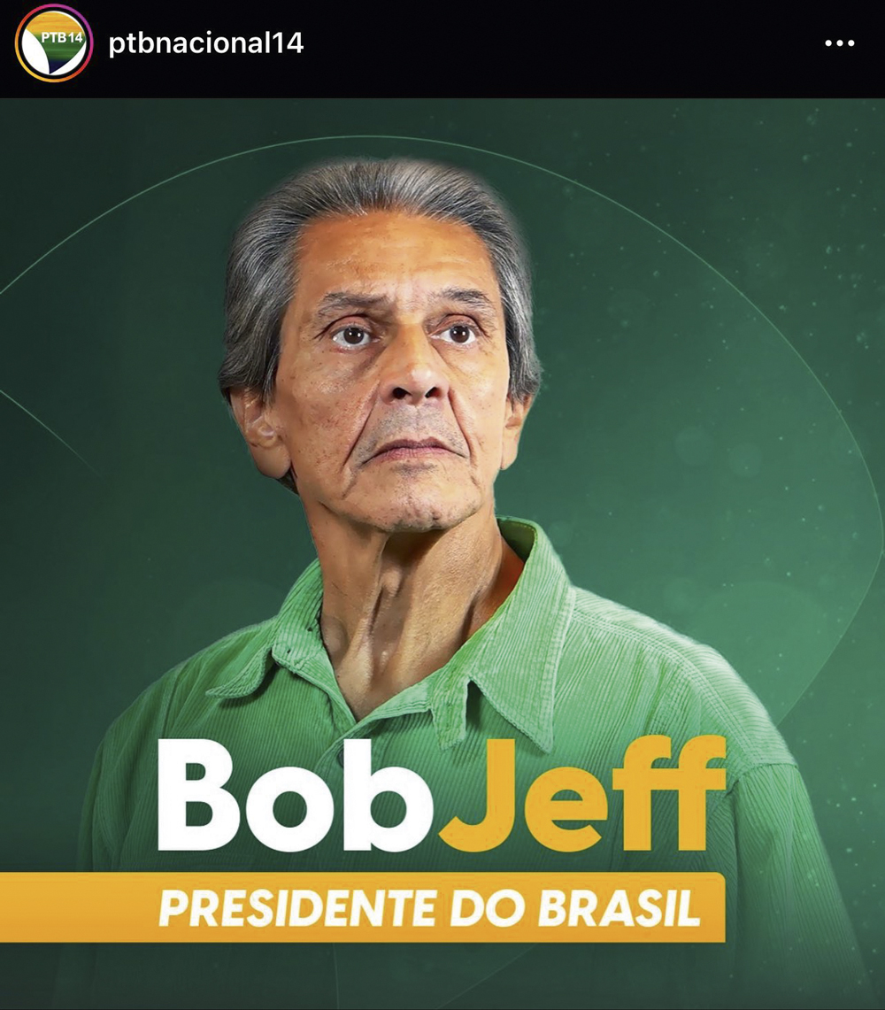 ROBERTO-JEFFERSON-SANTINHO-PTB-2022-01.jpeg PROPAGANDA - Jefferson: status de presidenciável até o TSE decidir -