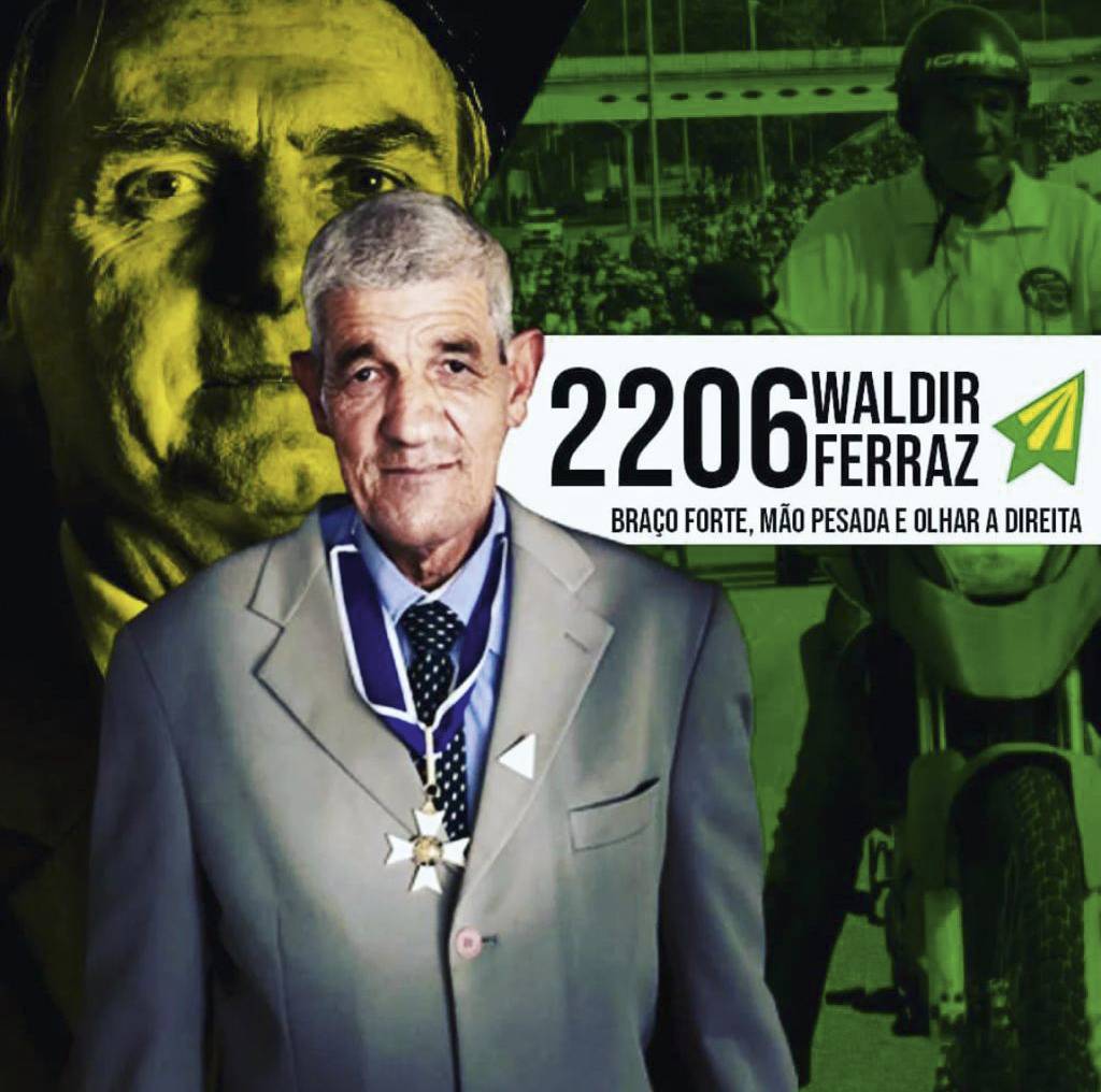 WALDIR-FERRAZ-CAMPANHA-2022-8.jpeg ESCANTEADO - Waldir Ferraz: rusgas com Bolsonaro por causa da rachadinha -