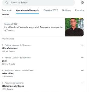 WhatsApp Image 2022-08-22 at 20.51.20 Repercussão no Twitter -