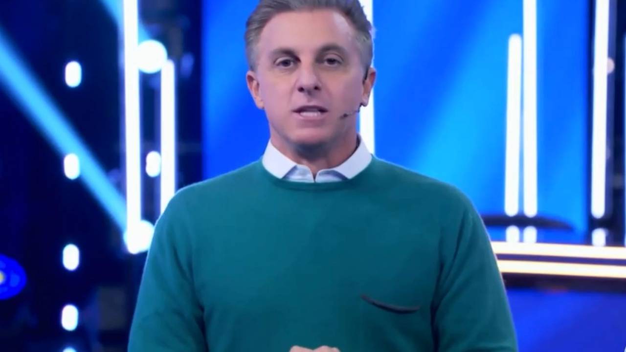 Luciano Huck no 'Domingão com Huck', da Globo