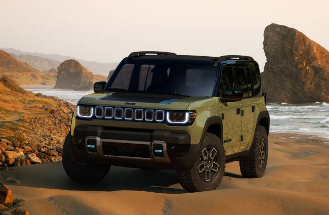All-new-all-electric-Jeep-Recon O Recon, , um SUV de médio porte com tração nas quatro rodas -