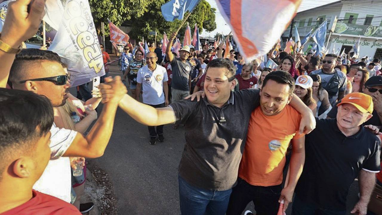 ESFORÇO - O senador do União Brasil: tentativa de reconstrução após uma dura derrota na disputa municipal de 2020 -