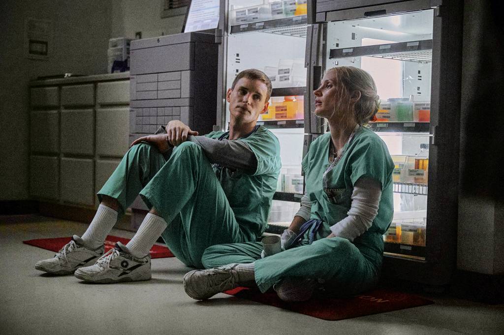 FILME-THE-GOOD-NURSE-02.JPG LETAL - Redmayne em O Enfermeiro da Noite: o psicopata pode ter matado 400 -