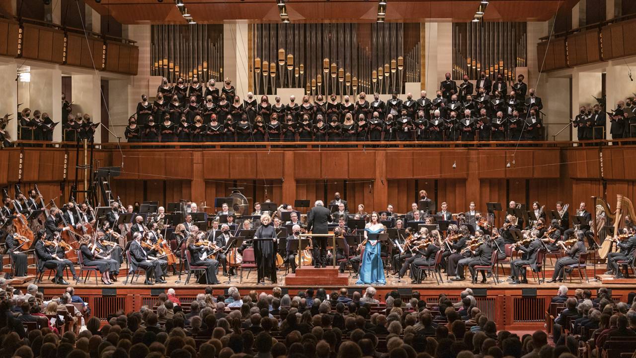 SINFONIA - Orquestra de Washington, nos EUA: todos os artefatos musicais trazem benefícios, de harpas a trompetes -
