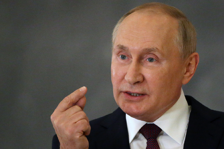 O presidente da Rússia, Vladimir Putin