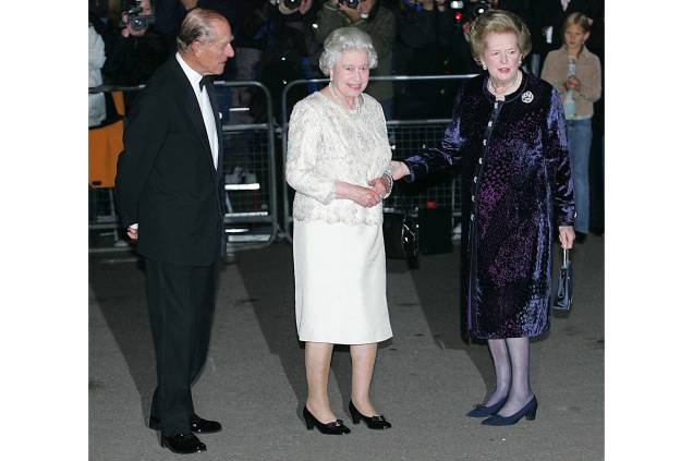 Príncipe Philip, Rainha Elizabeth II e Margaret Thatcher - Príncipe Philip, Rainha Elizabeth II e Margaret Thatcher -