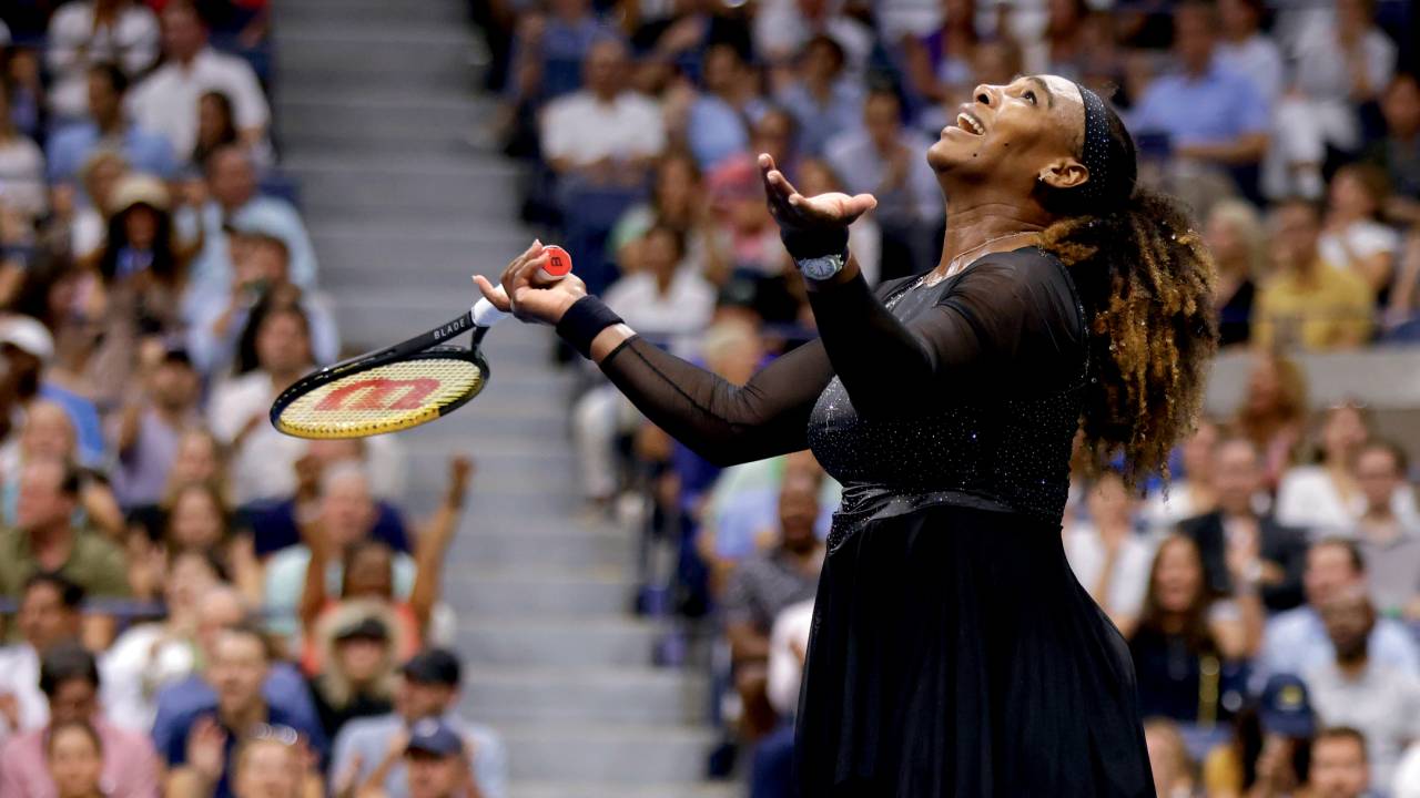 ELA FARÁ FALTA - O adeus no Torneio Aberto dos Estados Unidos: vencedora de 23 títulos de Grand Slam -