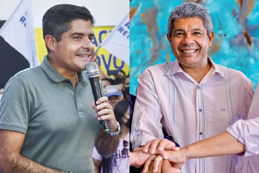 Disputa ao governo da Bahia tem empate técnico entre petista e ACM Neto