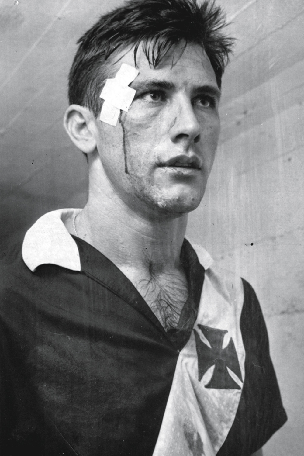 BELLINI-VASCO-1961.jpg CAPITÃO - Bellini: seu corpo também foi submetido a exames de anatomia -
