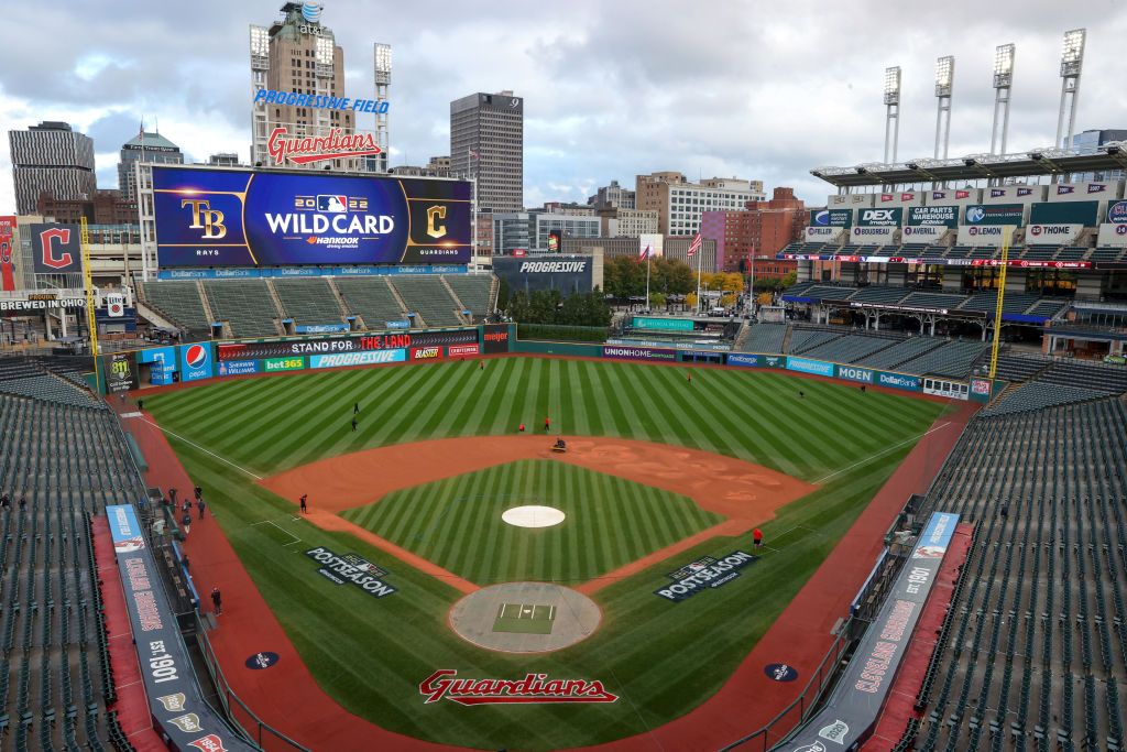 O estádio Progressive Field, em Cleveland, Ohio -