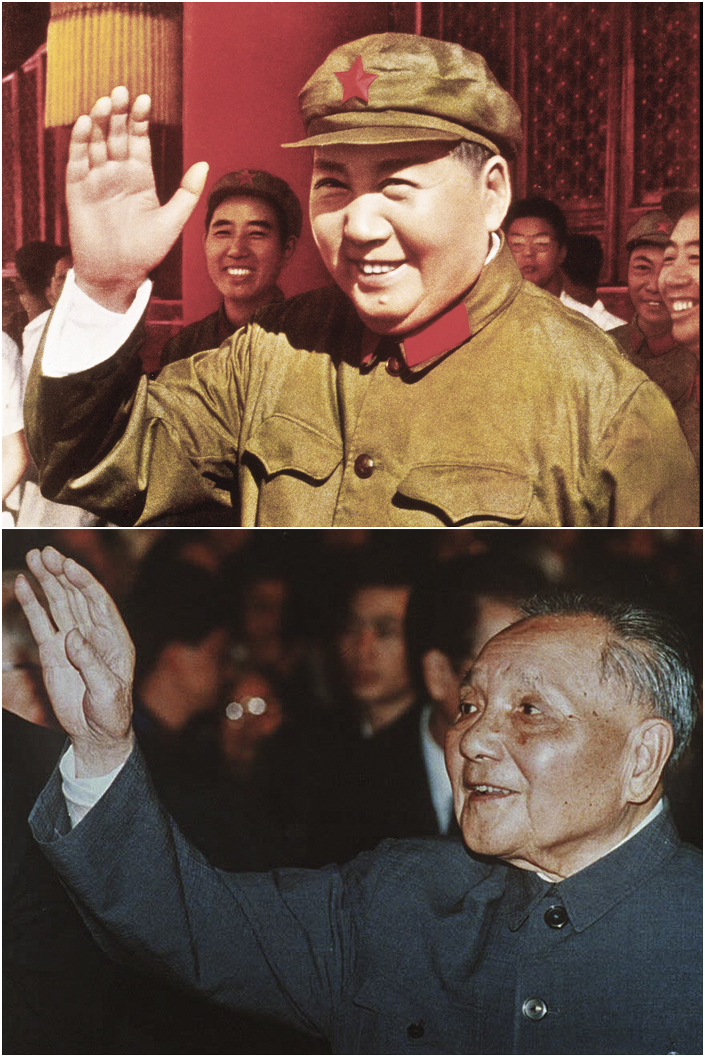 MAO-TSE-TUNG.jpg NA TRILHA - Mao (no alto), líder durante quase três décadas, e Deng, que Xi deve superar: as lições do passado são assimiladas pelo timoneiro do século XXI -