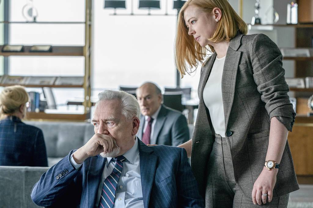 SUCESSION-brian-cox-sarah-snook.jpg LEGADO - Succession: família em disputa pela aprovação (e pelo cargo) do pai -