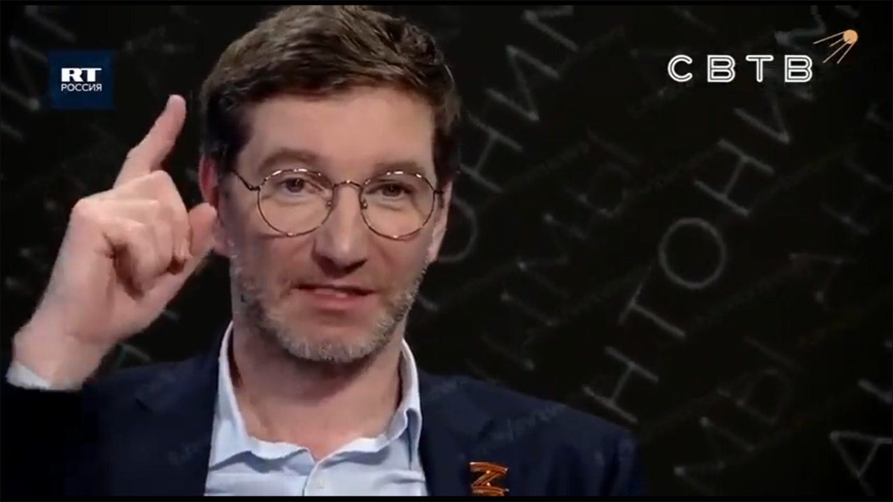 Apresentador russo Anton Krasovsky