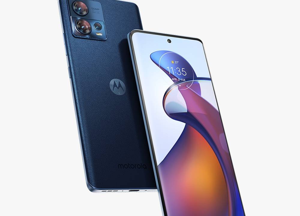 O smartphone Edge 30 Fusion -