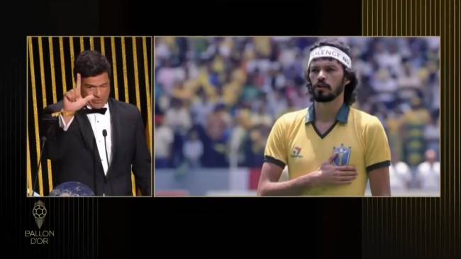 ballon dor Momento em que Raí faz o