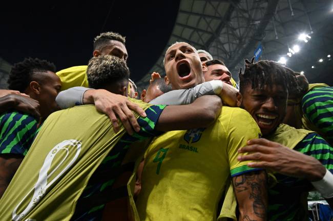 FBL-WC-2022-MATCH16-BRA-SRB Brasil venceu e convenceu em sua estreia no Mundial -
