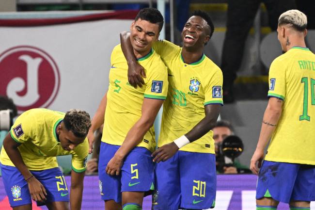 FBL-WC-2022-MATCH31-BRA-SUI Casemiro fez o gol salvador já no fim -