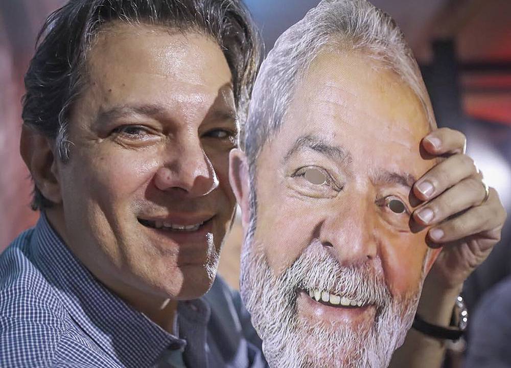 EM ALTA - Haddad: mesmo com a derrota, desempenho foi celebrado por Lula -