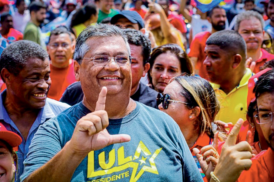 FLAVIO DINO-CAMPANHA ELEICAO 2022-091.jpg ALIADO - Flávio Dino: uma das estrelas do novo time da esquerda -