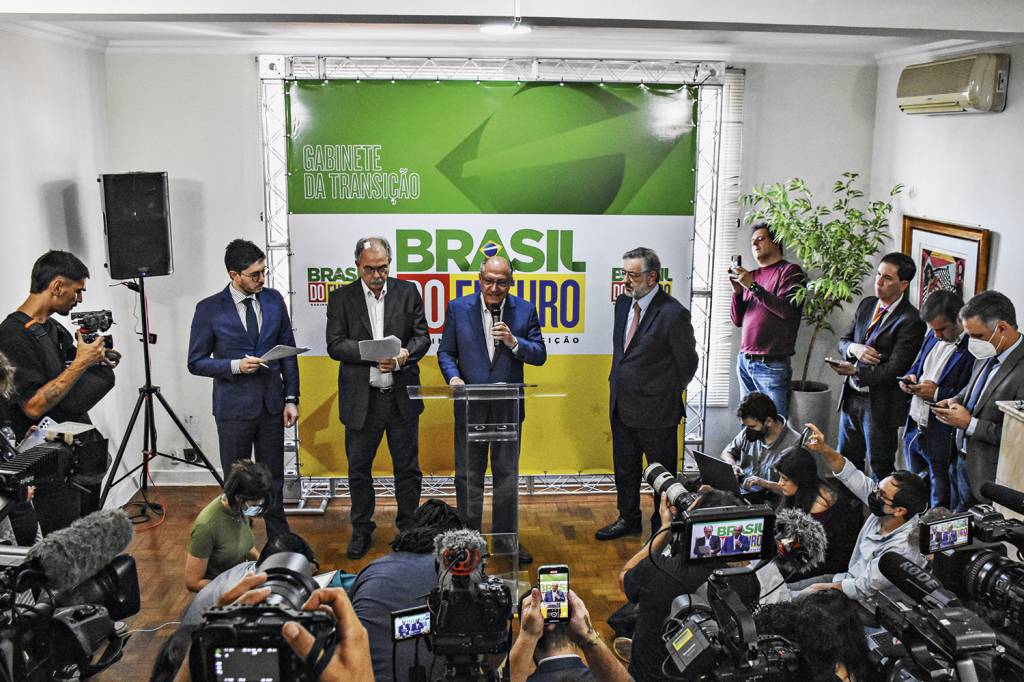 GERALDO-ALCKMIN-ANUNCIOS-NOVOS-NOMES-GABINETE-TRANSICAO-2022-02.JPG PRELIMINAR - Governo de transição: indicados nesta fase são naturalmente cotados como possíveis ministeriáveis -