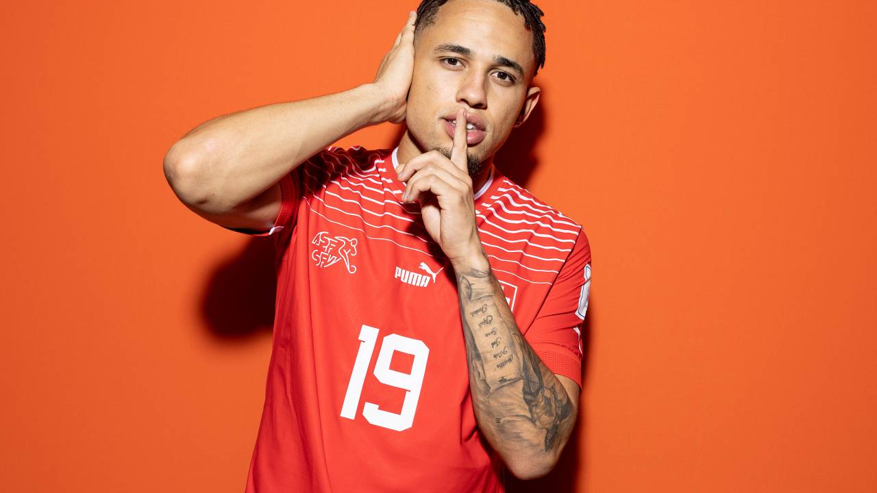 Okafor: 9 jogos e dois gols pela seleção suíça -