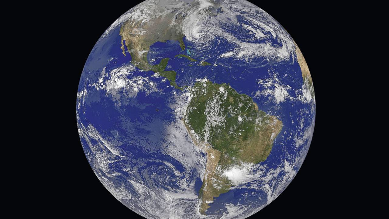 PLANETA AZUL - Esta seria a visão de um óvni: os extraterrestres não estão entre nós -