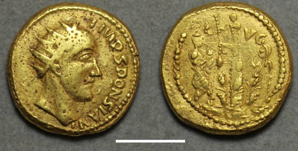 Moeda de ouro prova que o ‘falso’ imperador romano era real