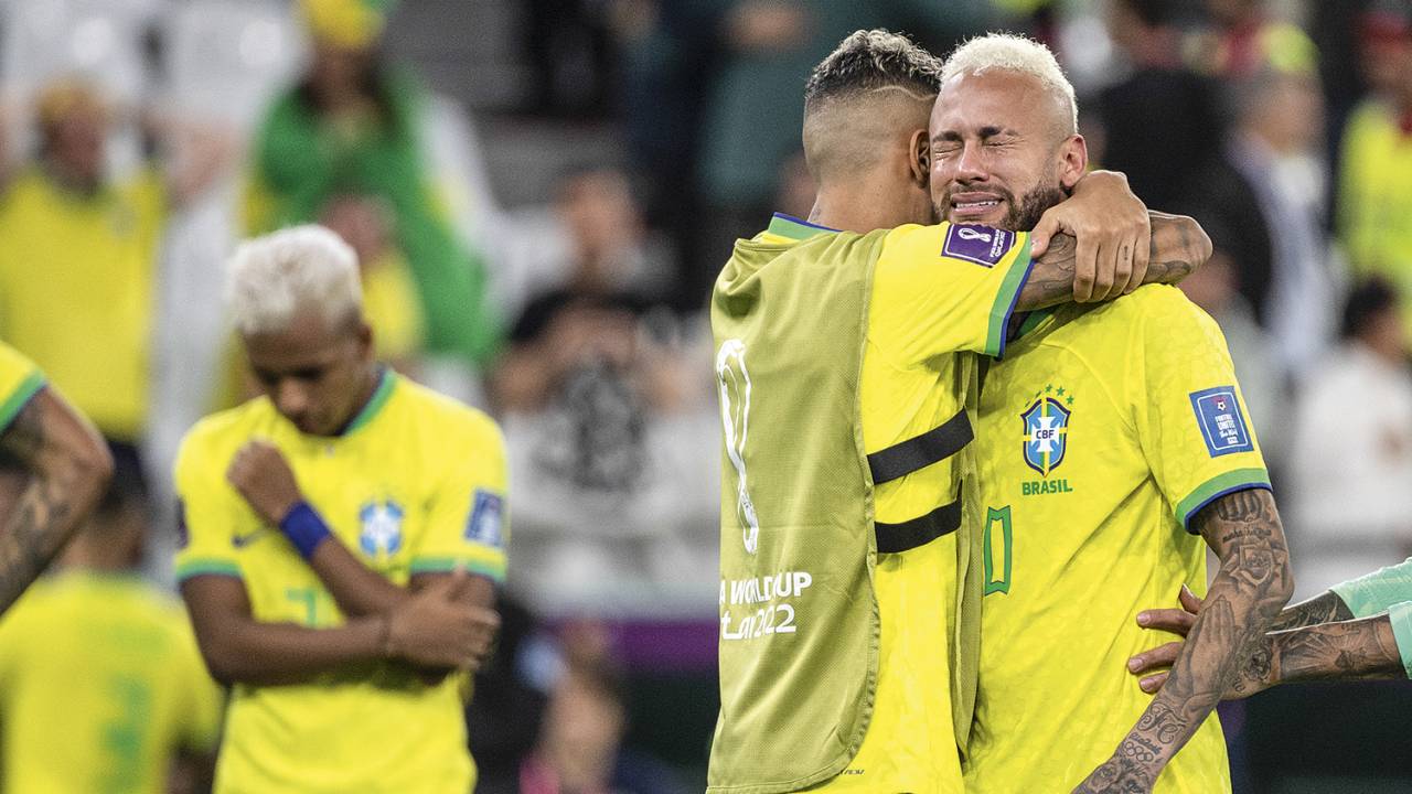 FICOU PARA 2026 - O pranto do camisa 10 depois da eliminação contra a Croácia: “Tá 1 a 0. Vai subir por quê?” -