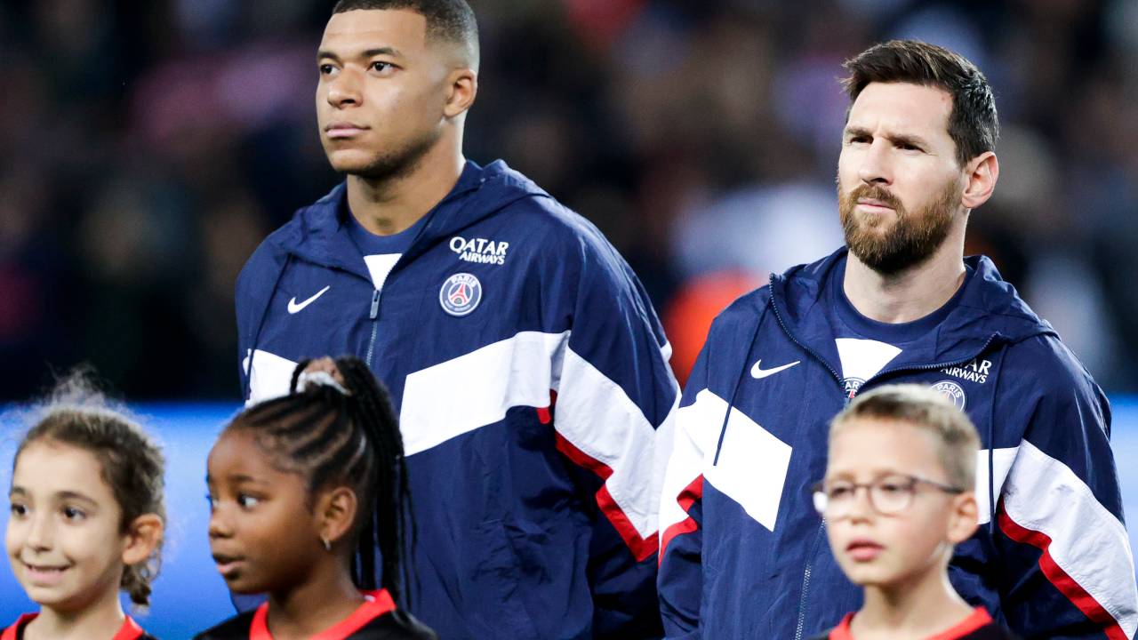 Messi e Mbappé no PSG: pela primeira vez na história uma final de Copa terá os dois camisa 10 de um mesmo time