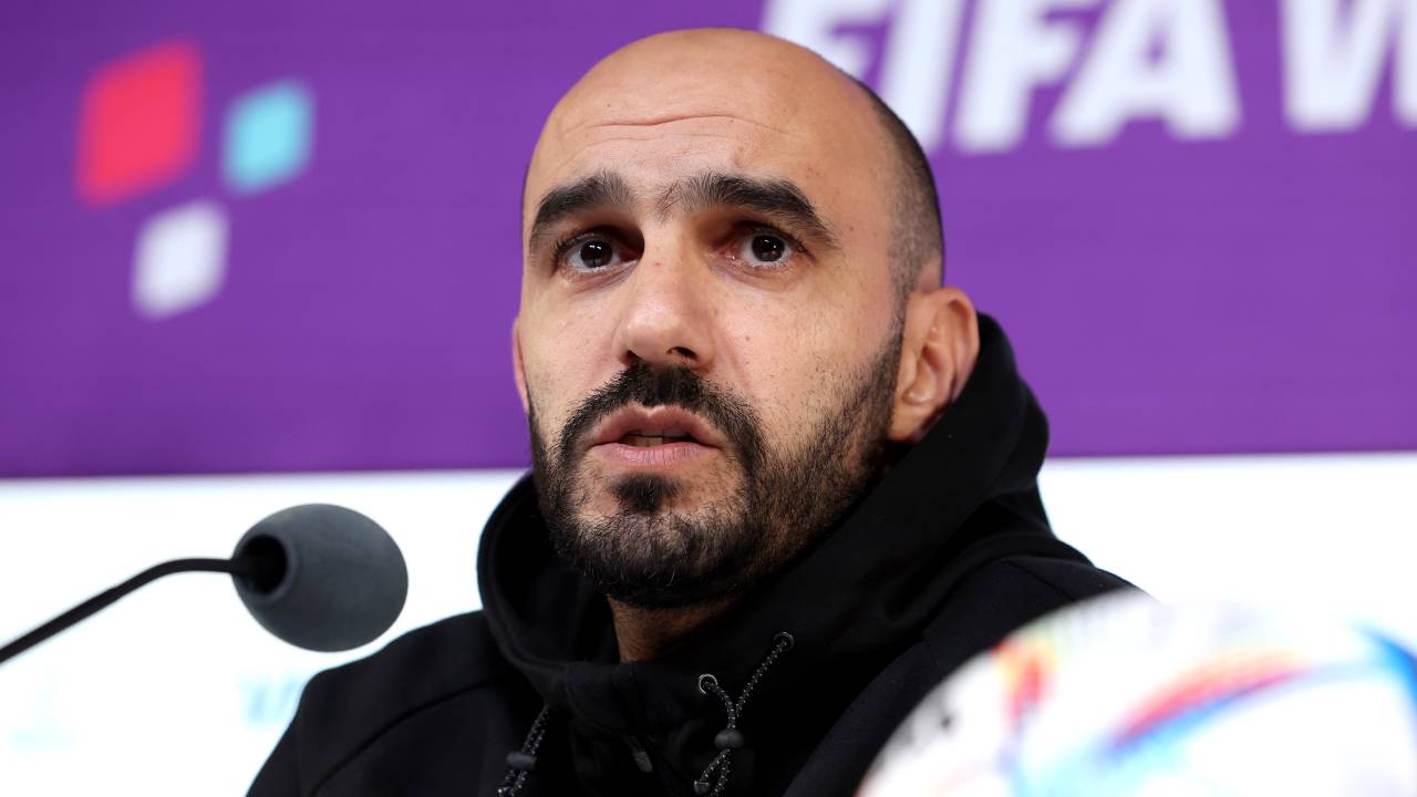 Walid Regragui, técnico sensação do Mundial busca ampliar o feito histórico -