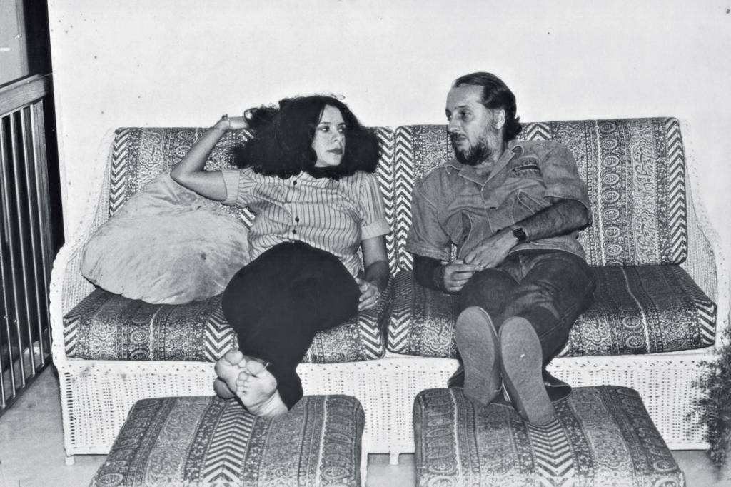 Menescal e Gal Costa 1982.jpg BASTIDORES - Com Gal: nos anos 1970 e 80, ele produziu dezenas de artistas -