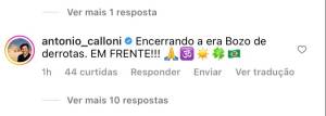 Antonio Calloni em comentário – Antonio Calloni em comentário –