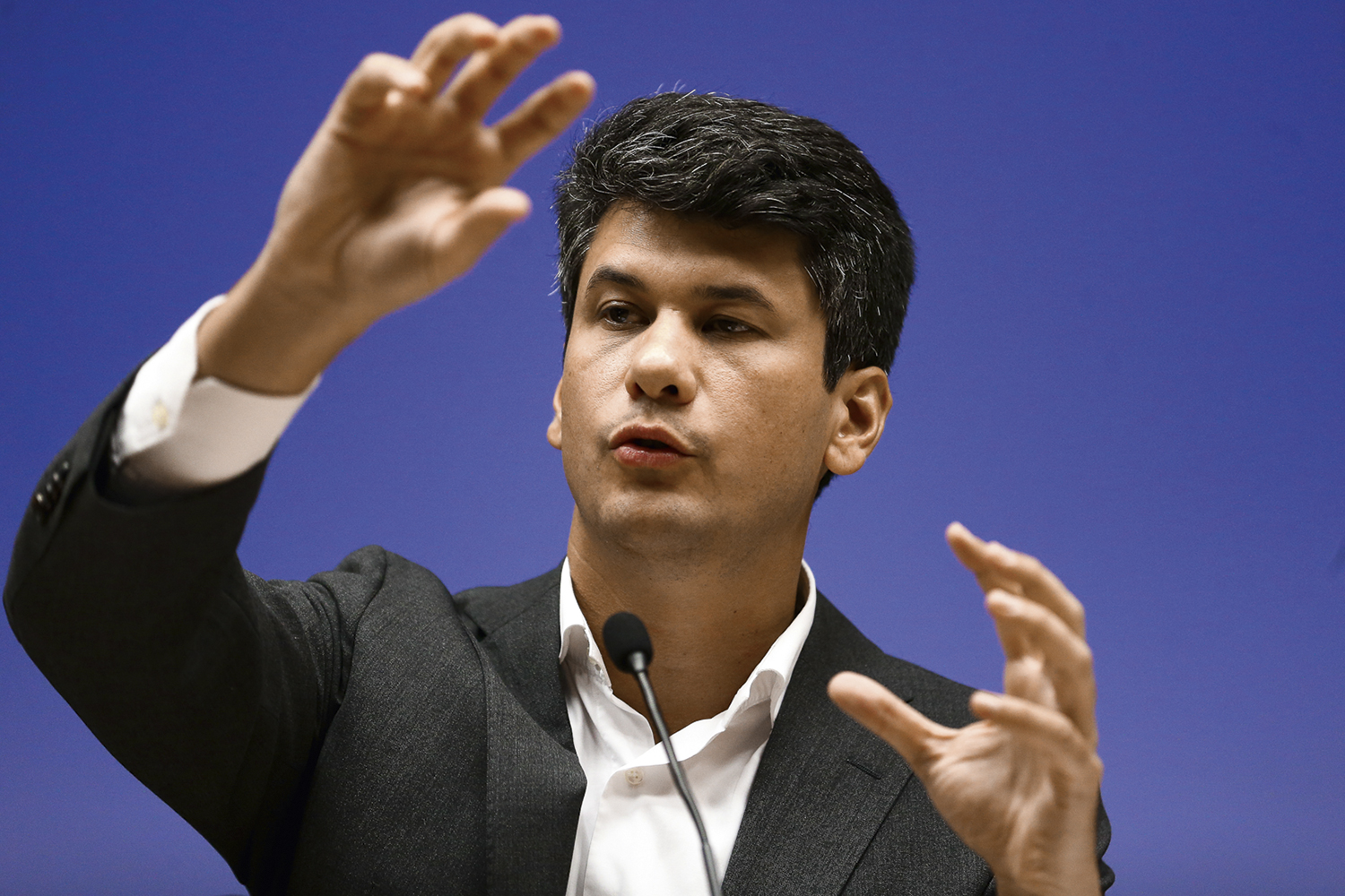 PRESENTE -&ensp;Montezano, atual presidente do BNDES: projetos muito menores -