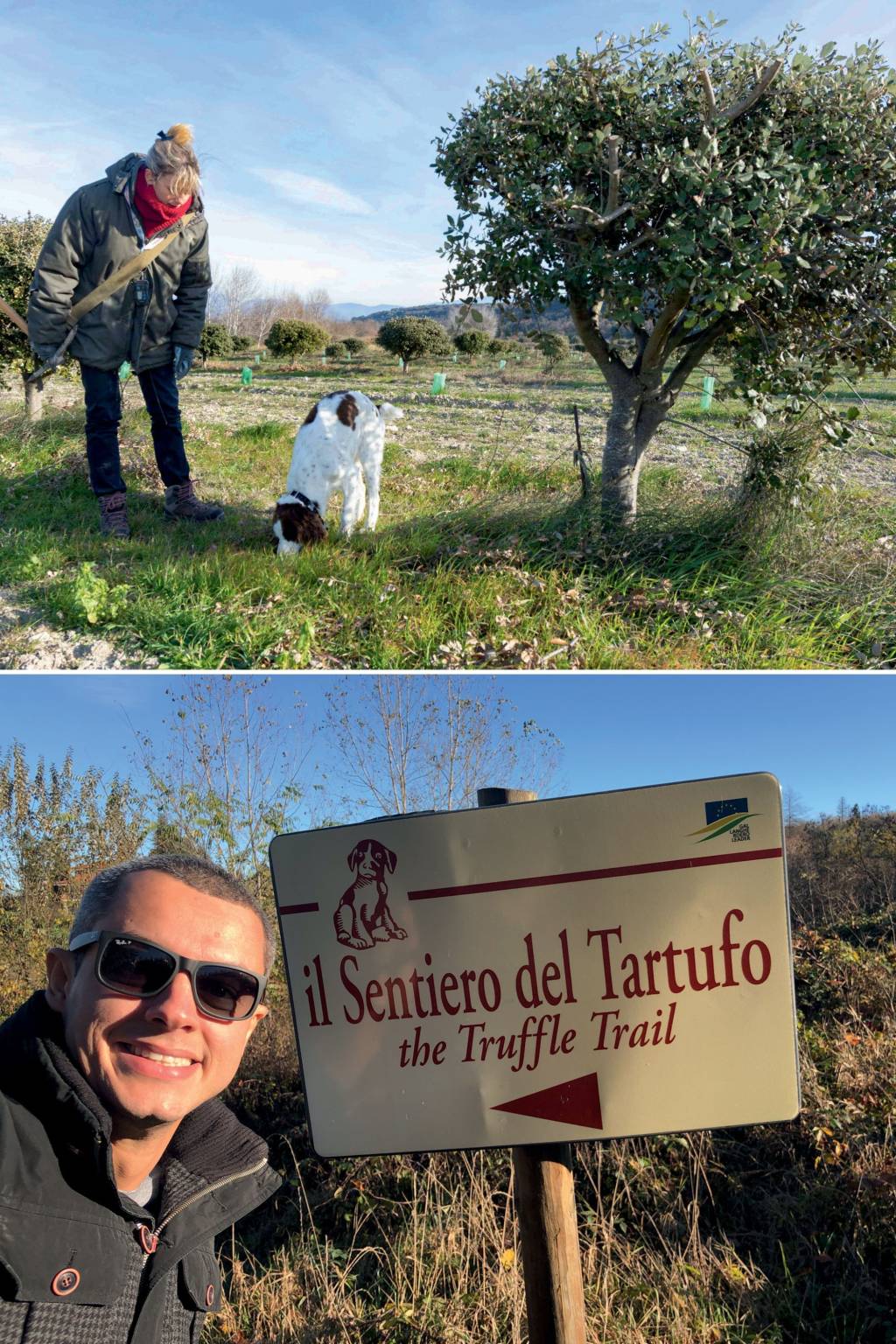— SOB AMEAÇA - Coletora de trufas e seu cão treinado: seca e calor ameaçam a produção da iguaria que o chef carioca Gomes (ao lado) viajou à Itália para comprar -