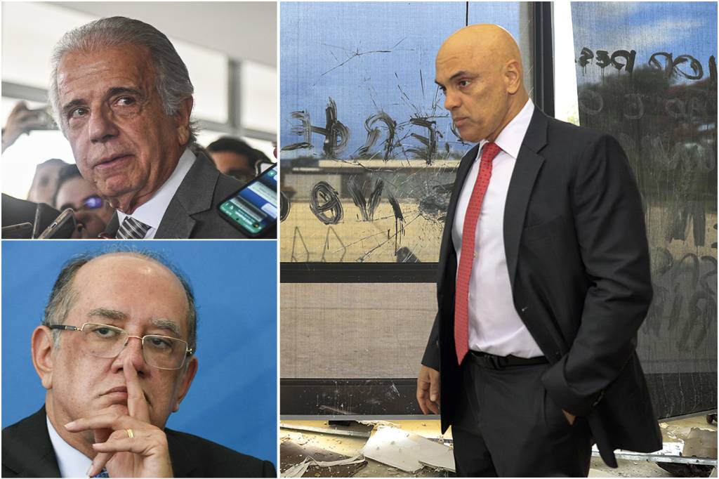 ALEXANDRE-MORAES-TERRORISMO-STF-BOLSONARISTAS-2023-93.jpg NOS BASTIDORES - Múcio, Gilmar e Moraes: recado de que nomeação era inaceitável e rumor sobre busca e apreensão