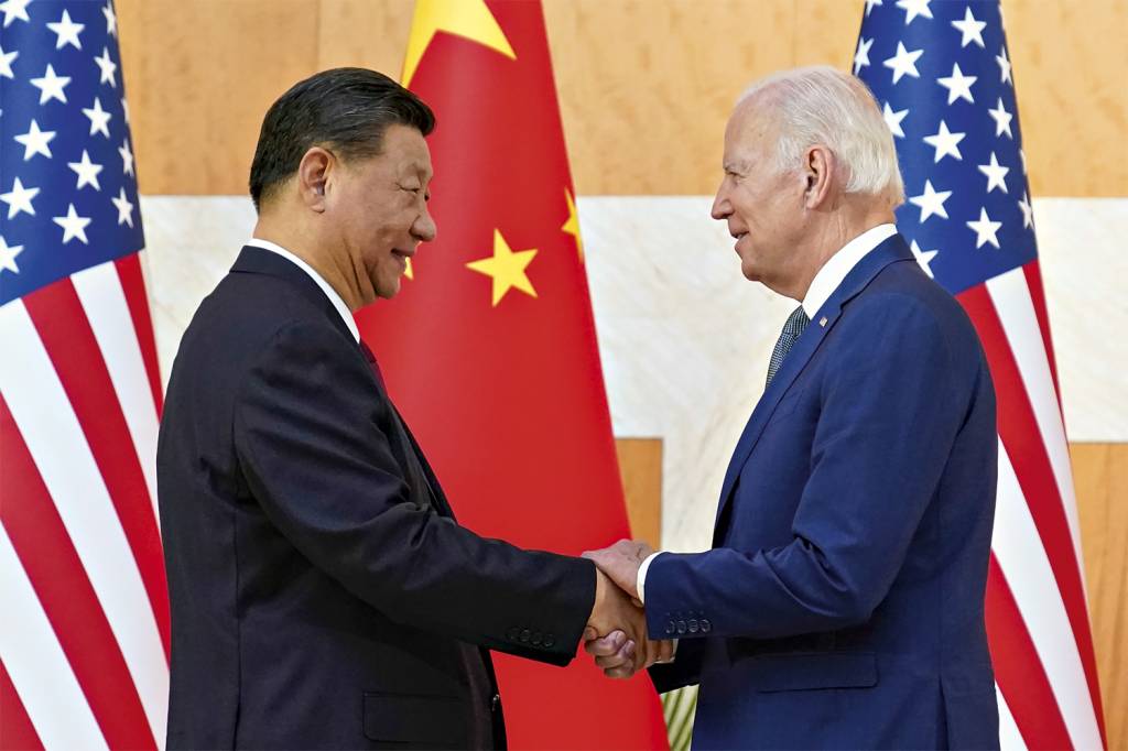 AP22318376879398.jpg NOVO CENÁRIO - Xi e Biden: vence quem tem a habilidade de se equilibrar entre os objetivos das duas potências -
